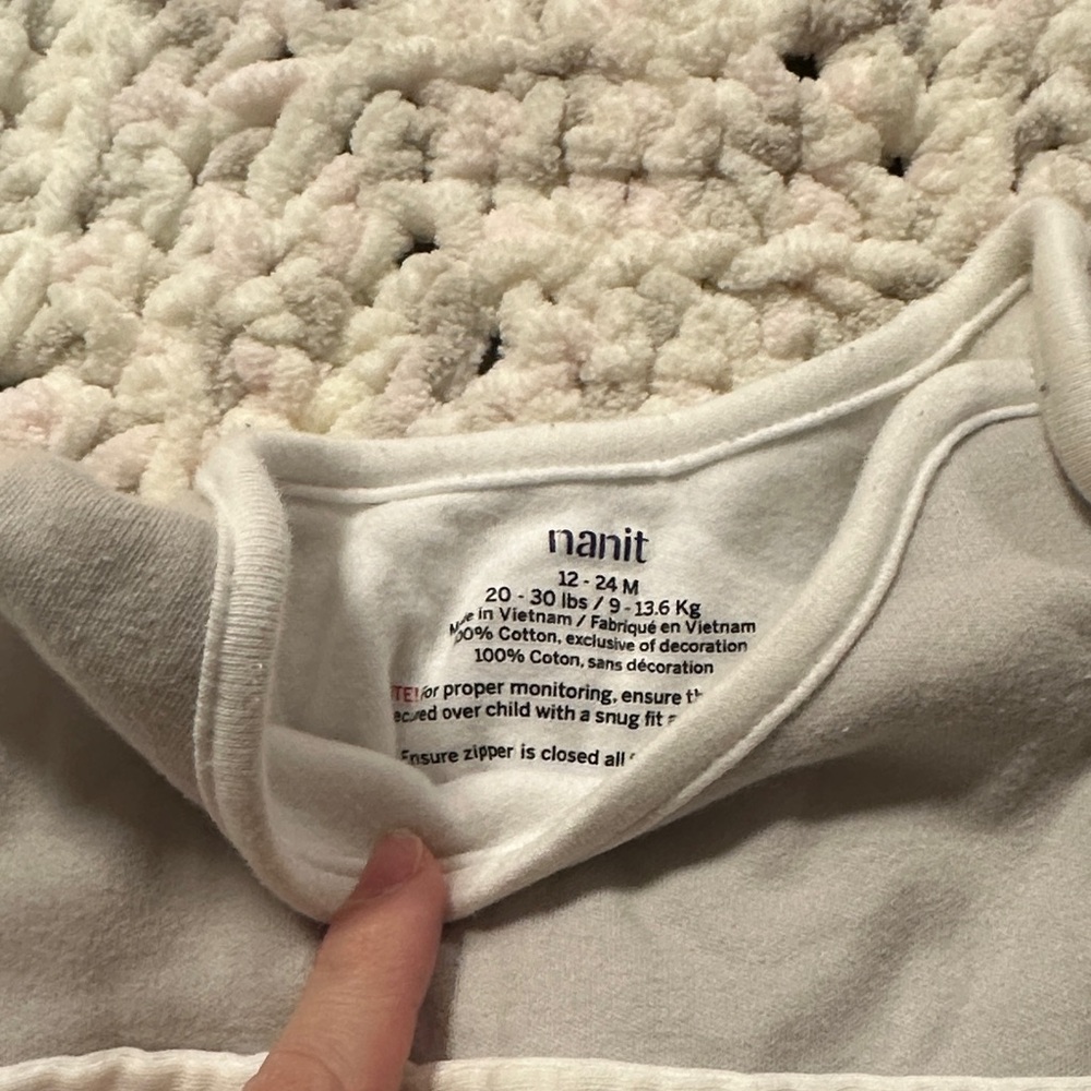 Nanit Sleep Sack with Breathing Band - Picture 4 of 5